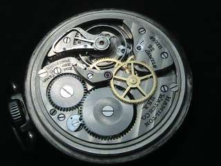 Silver Hamilton 4992B Pocket Watch circa 1942 1944  