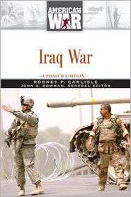 Iraq War, (0816071292), Rodney P. Carlisle, Textbooks   