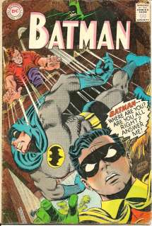 1967 Batman #196BATMAN TEAMS WITH PSYCHIC SUPER SLEUTH PETRU DUBROV 