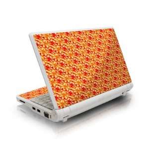  Skully Orange Design Asus Eee PC 901 Skin Decal Protective 