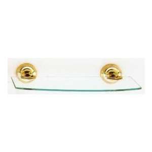   Brass Regal 24 Beveled Glass Shelf from the Regal Collection R 33/24