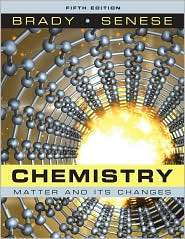 Chemistry The Study of Matter and Its Changes, (0470120940), Fred 