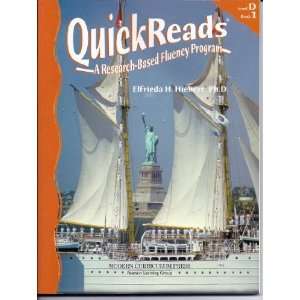  QuickReads Level D Book 1 (A Research Based Fluency 