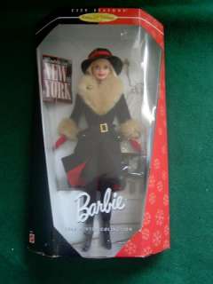 Winter in New York City Seasons Barbie Doll  