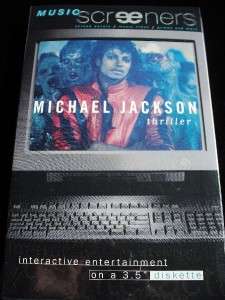 THRILLER MUSIC SCREENERS VIDEO 1995 MICHAEL JACKSON  