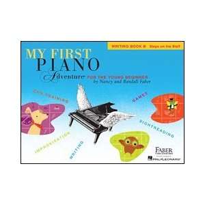    Faber My First Piano Adventure Writing Book B Musical Instruments