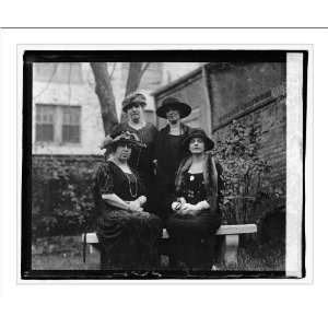 Historic Print (M) [Four unidentified women], 10/4/22  