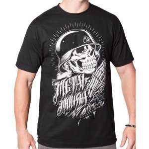  Metal Mulisha Demand T Shirt Medium Black Automotive