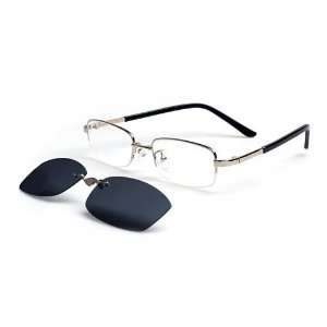  Model 9020 prescription eyeglasses (Silver) Health 