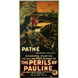  The Perils of Pauline (1914) 27 x 40 Movie Poster Style A 