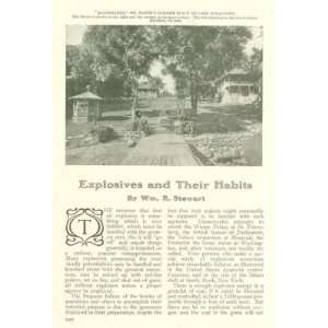  1907 Maximhust Making Explosives Nitroglycern Bombs 