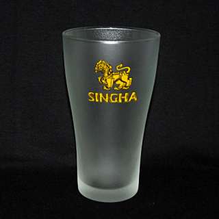 Singha Beer Glass Tumbler Vintage good Barware,Lager  