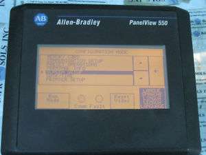 Allen Bradley 2711 T5A15L1 PanelView 550 Ser/A *Test*  