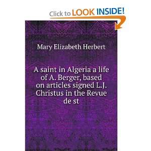   Christus in the Revue de st. Mary Elizabeth Herbert Books