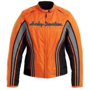 Harley Davidson® Womens Hi Vis Functional Jacket. 3M® Scotchlite 