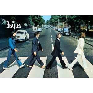  The Beatles (Abbey Road, Huge) Music Poster Print   40x60 