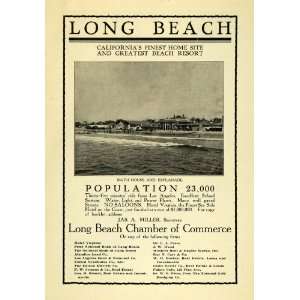  1908 Ad Long Beach Resorts California Chamber Commerce 