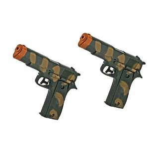  2 Water Guns Beretta 9 mm Style Pistols Military 