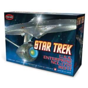  Polar Lights 1/1000 Star Trek USS Enterprise NCC1701 Refit 