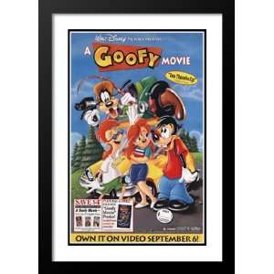  A Goofy Movie 20x26 Framed and Double Matted Movie Poster 