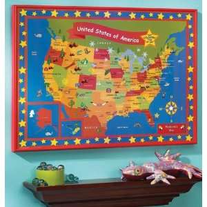  Childrens USA Map Pers