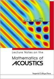   of Acoustics, (1860944965), M. C.M. Wright, Textbooks   