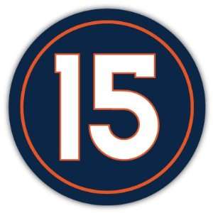  Tim Tebow Denver Broncos 15 #15 NFL Car Bumper Sticker 