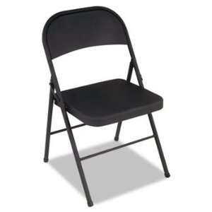  New   All Steel Folding Chair, Steel, 18 1/4w x 19d x 30h 