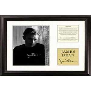    James Dean Window Image w/ Biography 79KA A2Q 