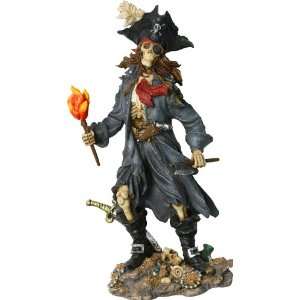  Pirate Captain Blackbeard Figurine