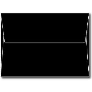  Envelope, A7 5 1/4 x 7 1/4 Black   100 Envelopes Office 