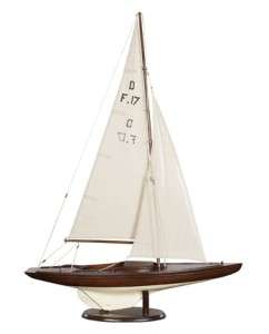 Dragon Olympic Racing yacht Wooden Model Sailboat New  