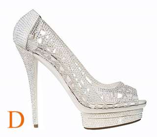 One Of A Kind Hand Made Designer Shoes With Diamonds  