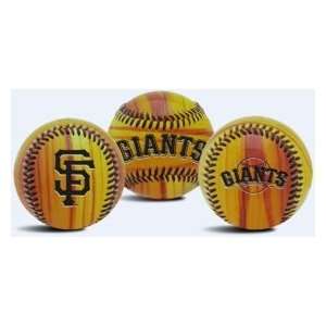    San Francisco Giants Wood Grain Baseball