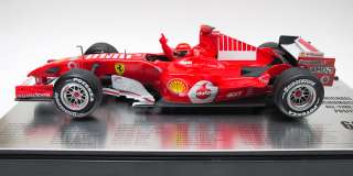18 Michael SCHUMACHER F248 Ferrari 66 Poles Bar Code & Sponsor 