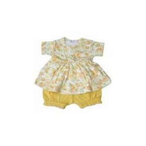  Under The Nile Baby Dress and Bloomers   Tropical Flower 