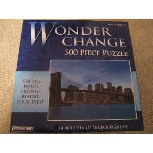  Wonder Change 500 Piece Puzzle   New York Skyline Toys 