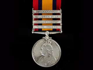 Queens South Africa Medal 4 Bars ASC  