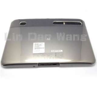 Clear Hard Plastic Case Cover Pouch For Motorola Xoom  