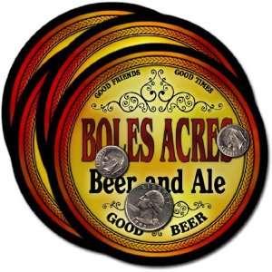  Boles Acres , NM Beer & Ale Coasters   4pk Everything 