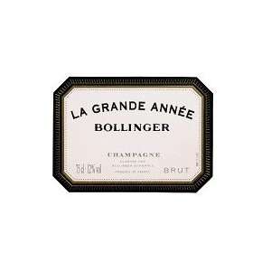  Bollinger Champagne La Grande Annee 2002 1.50L Grocery 