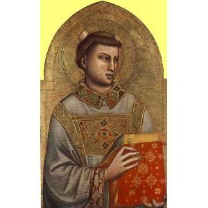     Ambrogio Bondone   24 x 40 inches   Saint Stephen