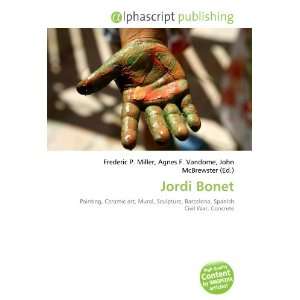  Jordi Bonet (9786133955264) Books