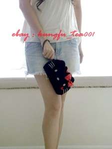 Sanrio HelloKitty Cosmetic Bag Clutch Purse HandBag  B  