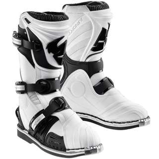 Thor Youth Quadrant Boots 6 WHITE  