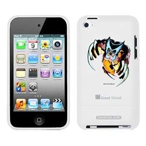  Wolverine Claws Forward on iPod Touch 4g Greatshield Case 