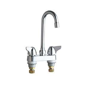  Chicago Faucets 1895 ABCP Deck Mounted 4 Inch Centerset 
