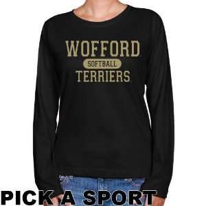 Wofford Terriers Ladies Custom Sport Long Sleeve Classic Fit T shirt 