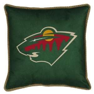  Minnesota Wild (2) SL Bed/Sofa/Couch/Toss Pillows Sports 