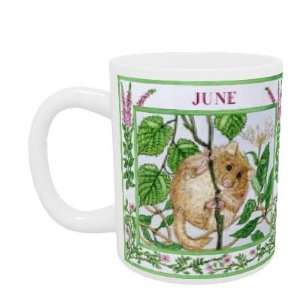 June (w/c on paper) by Catherine Bradbury   Mug   Standard Size 